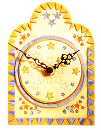 Arabian Place Clock