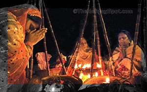 Chhath Puja celebration