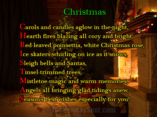Christmas Poem - Meaning of Christmas