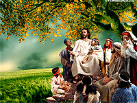 1280 Christmas Wallpapers - 1280x1024 Picture of Jesus giving sermon
