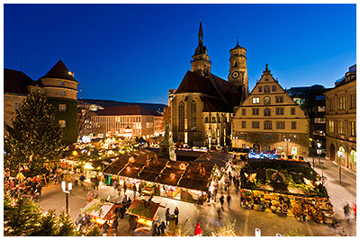 Christmas market in Stuttgart, Germany