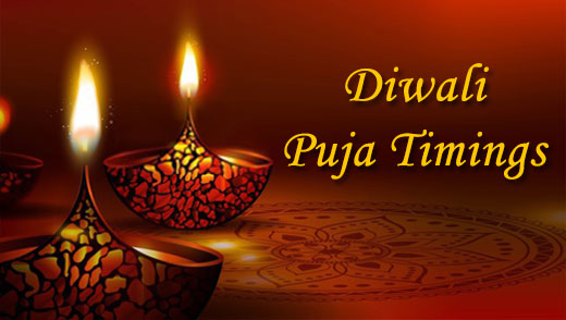 Diwali Puja Muhurat and Timings