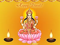 Maha Lakshmi's blessings on Diwali