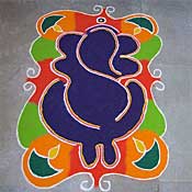 Diwali rangoli patterns and designs