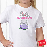 Bunny Love Personalized Kid's Clothes