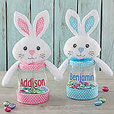 Easter Bunny Personalized Candy Jar