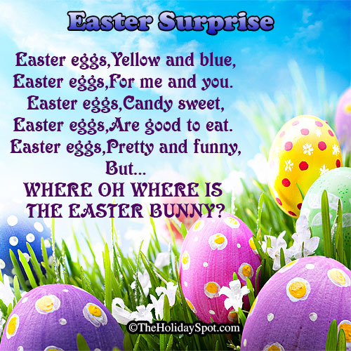 Poem - Easter Surprise
