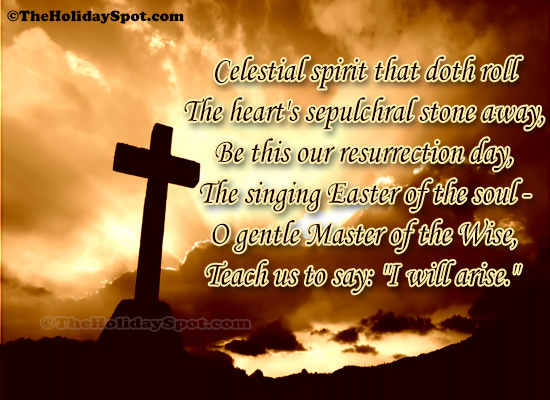Easter Quotes card of the gentle master of the wise