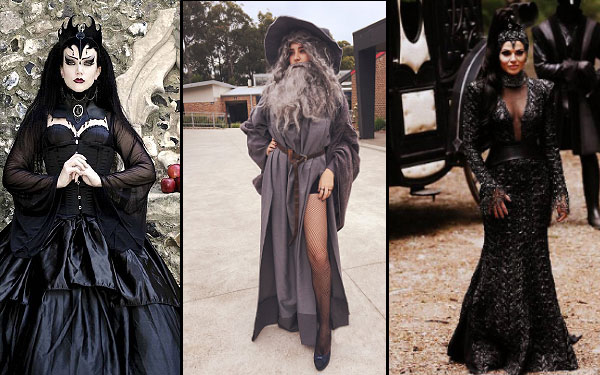 Halloeen Costume - Black witch costumes