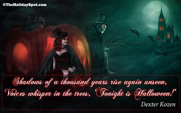 Halloween quotes for WhatsApp and Facebook