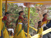 Dance performance on Vasanta Utsav