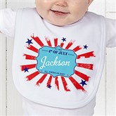 My First 4th Of July Personalized Bib