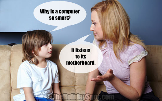 Computer related Mother's Day Jokes