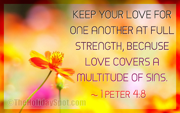 1 Peter 4:86 - Mother's Day Bible Verses