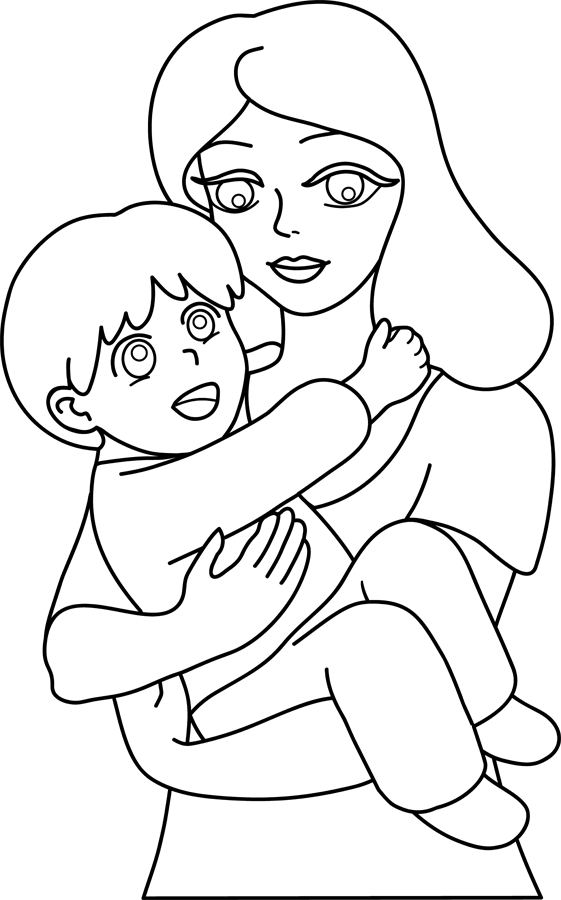 dad and mom coloring pages - photo #40