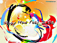 Happy new year 2008 wallpapers