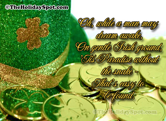 St. Patrick's Day Quotes on Gentle Irish Ground
