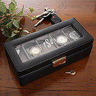 Monogram Leather Watch Box