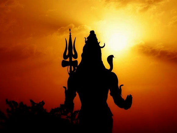 Lord Shiva with Trishul
