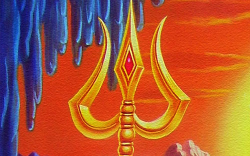 The Trishul of Lord Shiva