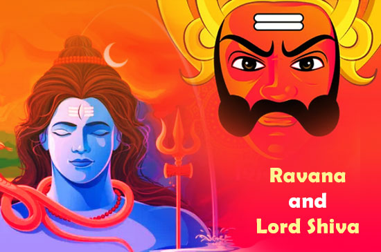 Ravana and Lord Shiva
