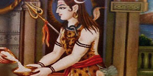 Lord Shiva As A Beggar