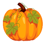 Free Vector Pumpkin clip-art for Thanksgiving