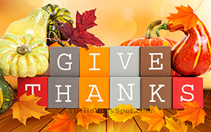 High Definition Thanksgiving wallpaper - Give Thanks