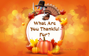 Thanksgiving wallpaper featuring pumpkins and a turkey