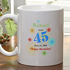 Confetti Birthday© Personalized Mug