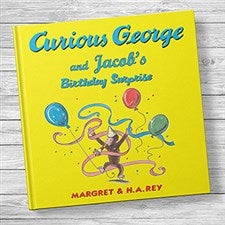 Curious George and the Birthday Surprise Personalized Storybook