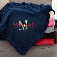 All About Me Personalized Fleece Blanket