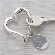 My Open Heart 2-Sided Personalized Keyring