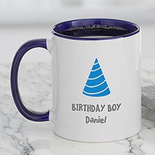Choose Your Icon Personalized Birthday Coffee Mugs