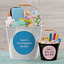 Write Your Own Expressions Personalized Mini Metal Bucket