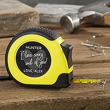 Love Beyond Measure Personalized Tape Measure
