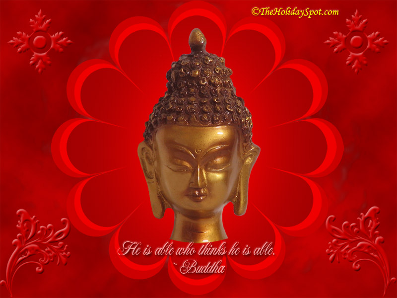 An image of Lord Buddha for WhatsApp