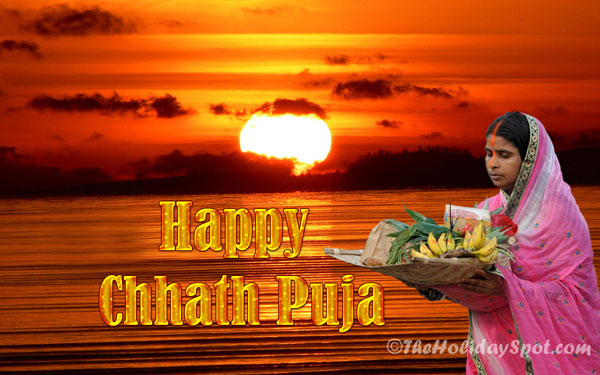 Chhath Puja background image for WhatsApp and Facebook