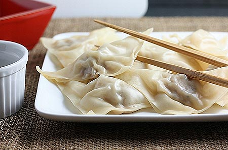 Chinese New Year Recipes - Steamed Dumplings