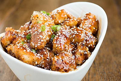 Chinese New Year Recipes - Sesame Chicken