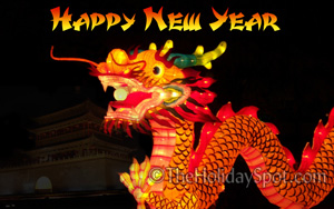 Water Dragon Wallpaper for Chinese New Year