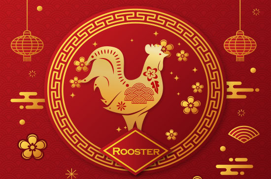 Chinese Zodiac sign Rooster