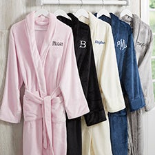 Classic Comfort Personalized Luxury Fleece Robes