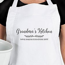 Recipe for a Special Grandma Personalized Apron & Potholder