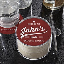Brewing Co. Personalized Paper Coasters