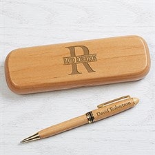 Namely Yours Personalized Alderwood Pen Set