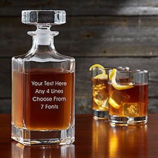 Write Your Own Personalized Royal Decanter