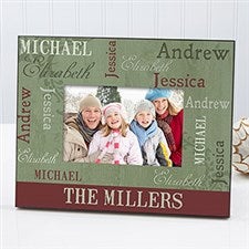 Our Loving Family Christmas Personalized Photo Frame