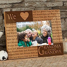 Our Loving Hearts Personalized Frame