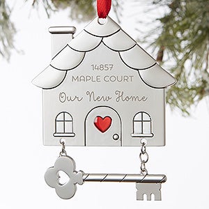 Happy New Home© Personalized Ornament